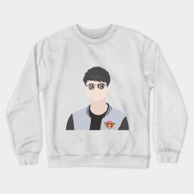 SKT Faker Crewneck Sweatshirt by saturngarden